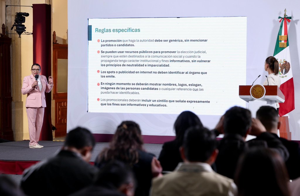 Secretaría de Gobernación detalló mecanismo para la histórica elección de juzgadores el 01 de&nbsp;junio